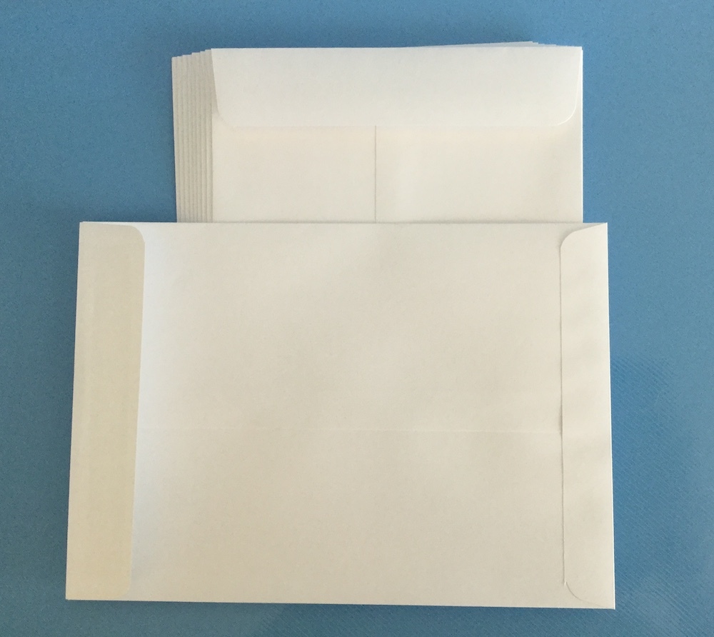 White C5 Size Envelope suitable for an A4 sized card or paper to be ...