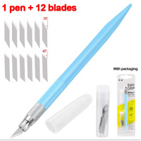 Art Utility Pen Knife - with 12pce blade set