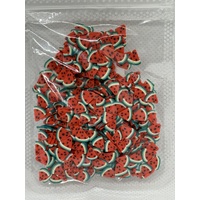 1000pcs Polymer Clay Flakes - Resin - Watermelon