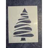 Christmas Tree - Two Stencil 14.5 x 11.5cm
