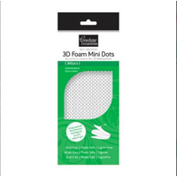 Couture Creations 3D Round Mini Self Adhesive Dots 4mm x 2mm 