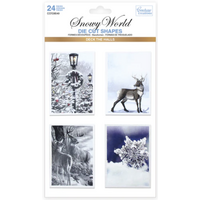 Snowy World - Deck the Halls Die Cut Shapes 