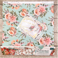 Collection Kit - Elegance - inc. 2 foiled sheets (2 x 8 designs + ephemera pack)