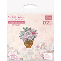 Vintage Tea Collection - Stamp & Die - Bouquet