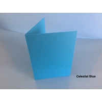 Size B (A6) Cards in Astrobrights Celestial Blue 10 Pack