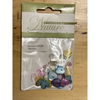 Inspired by Nature - Shell Hearts Bright - 30pce