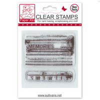 Mini Clear Stamp -  Memories