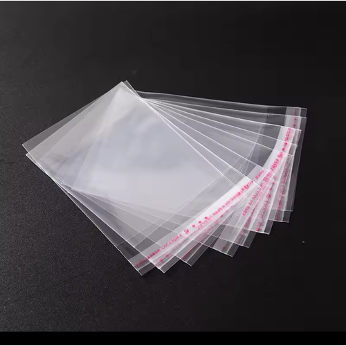 Resealable Clear Plastic Card Bag 140mm x 250mm x 100