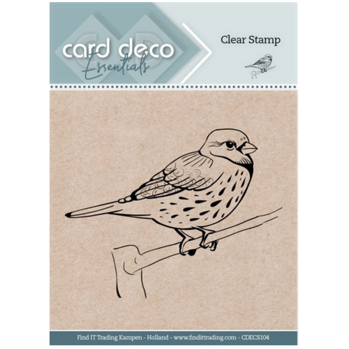 Card Deco Essentials Clear Stamps - Blackbird